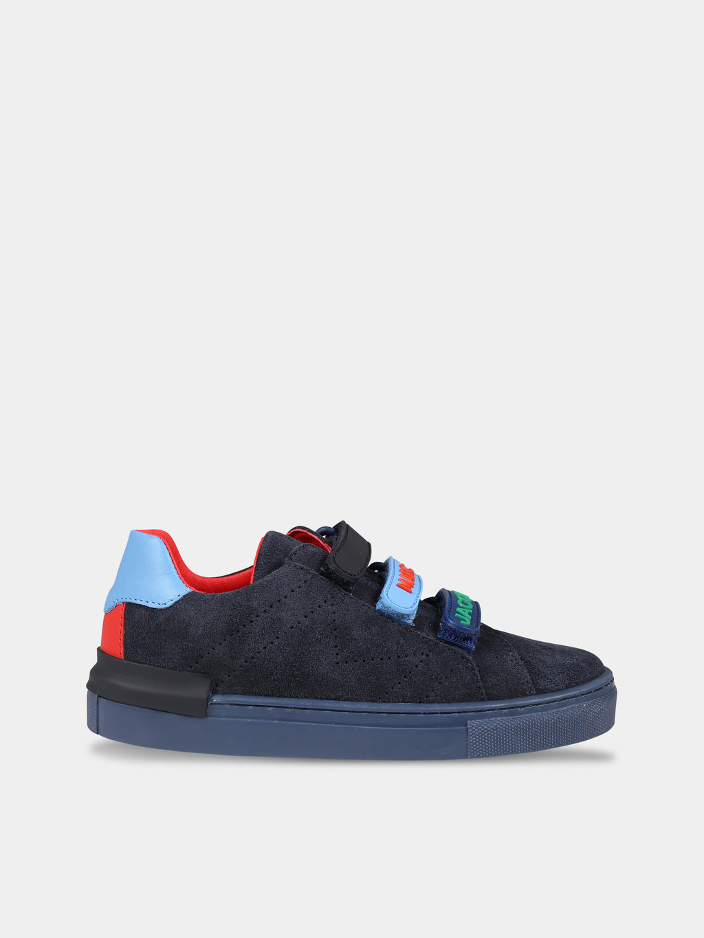 Sneakers blu per bambino con logo